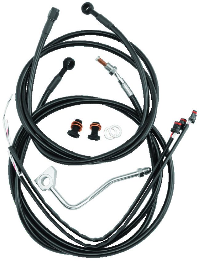 Burly Brand B30-1115 Control Kit 13in - Black