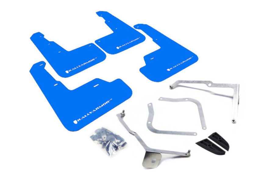 Rally Armor MF32-UR-BL/WH Blue/White Logo