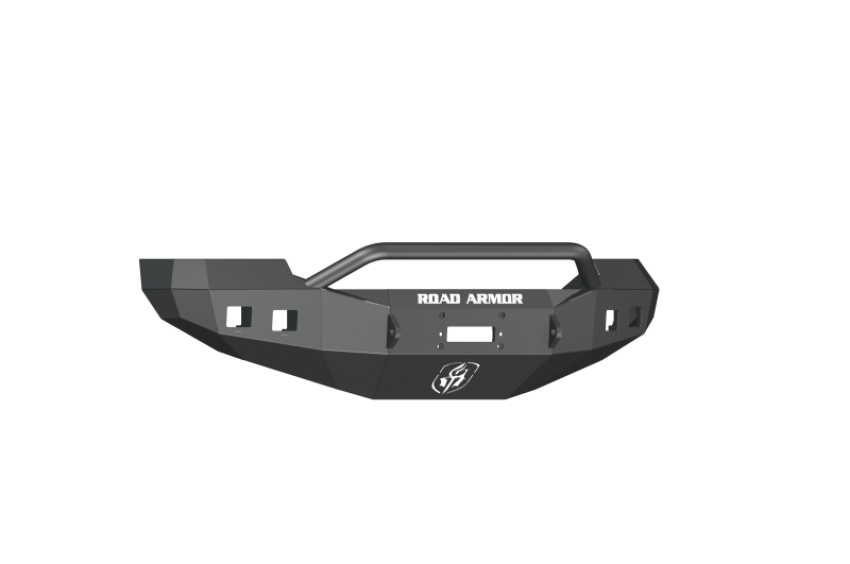 Road Armor 605R4B 05-07 Ford F-250 Stealth Front Winch Bumper w/Pre-Runner Guard - Tex Blk