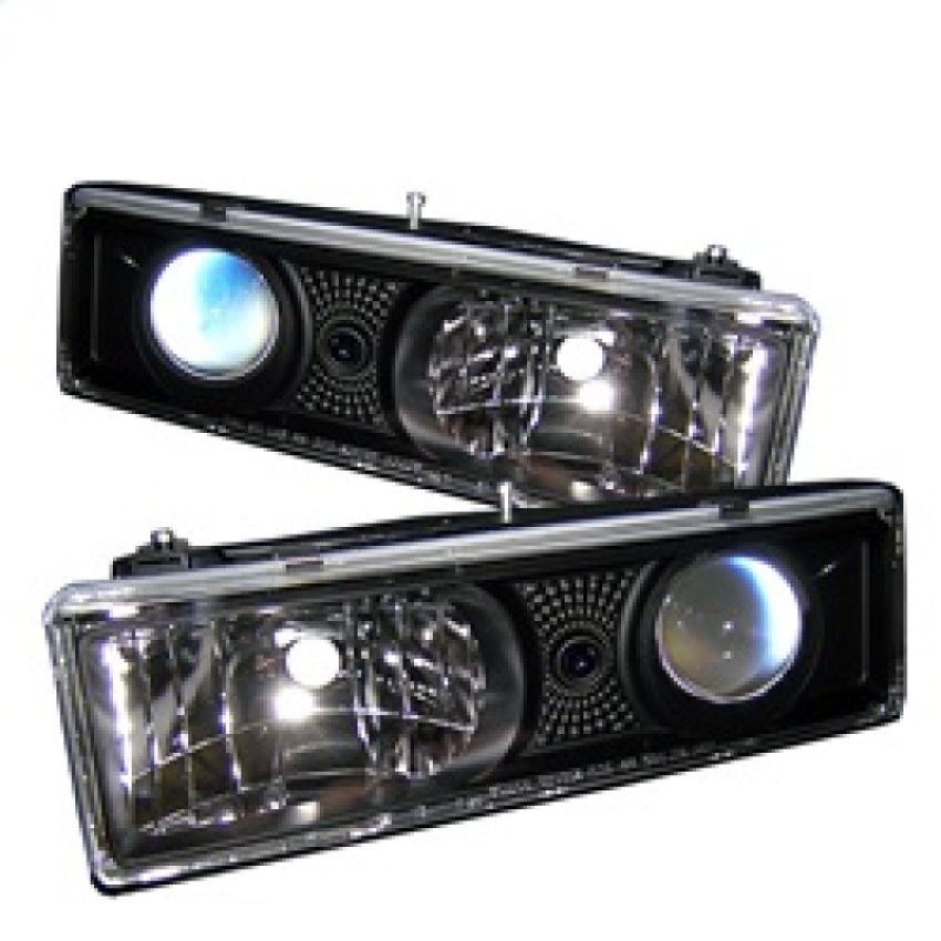 SPYDER 5009289 Projector Headlights - Black