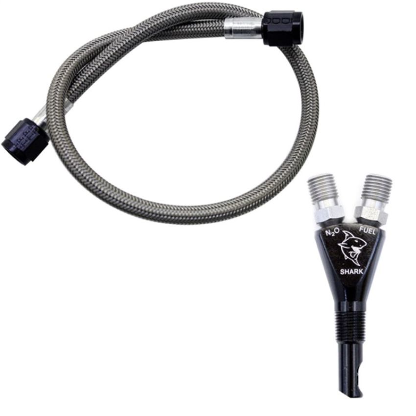 Nitrous Express 90019 SHARK SHO 400 HP EFI NOZZLE W/ 2FT SHO HOSE