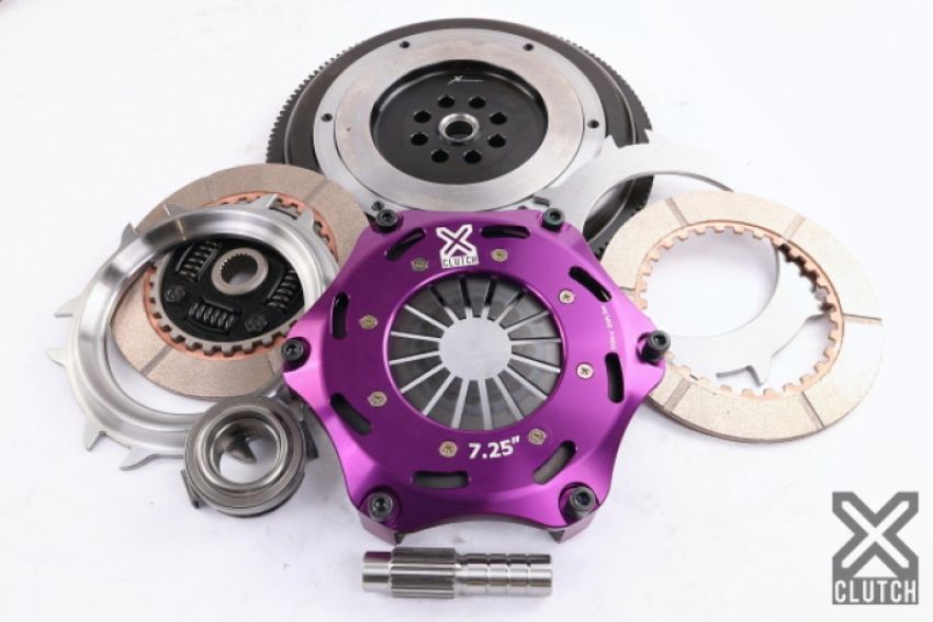 XCLUTCH XKHN18527-2B 17-21 Honda Civic 1.5L 7.25in Twin Sprung Ceramic Clutch Kit