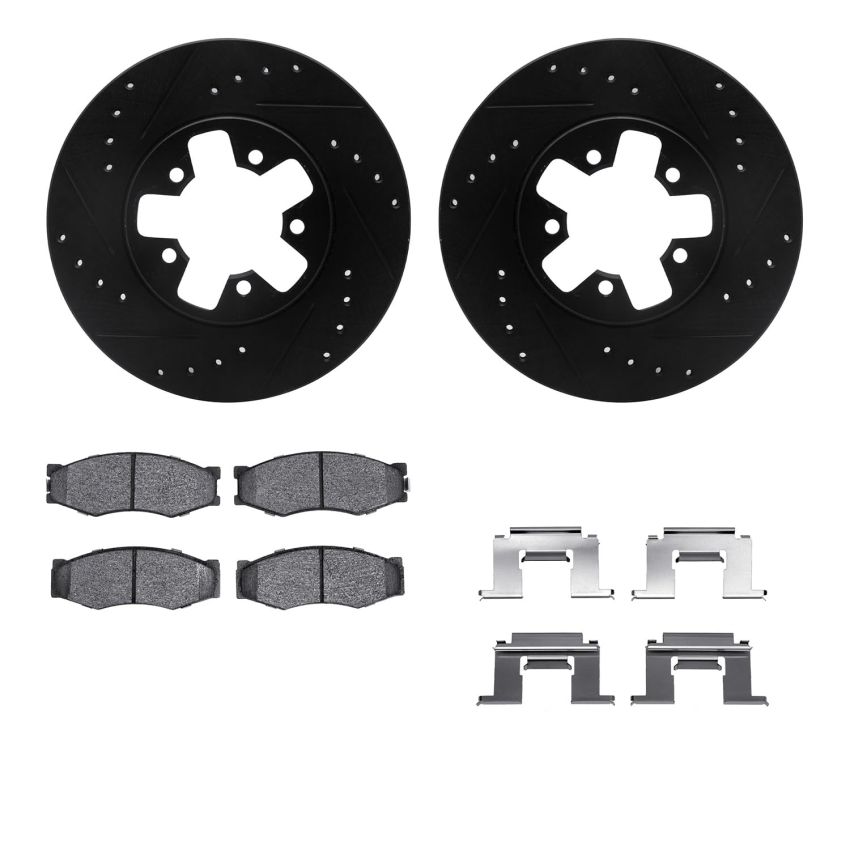 Dynamic Friction 8512-67193 Rotor Kit
