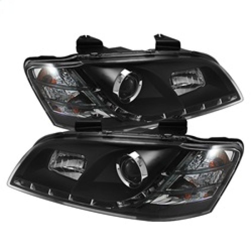 SPYDER 5011626 Projector Headlights - DRL - Black