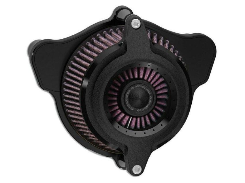 Roland Sands Design 0206-2109-SMB Blunt Air Cleaner Power - Black Ops