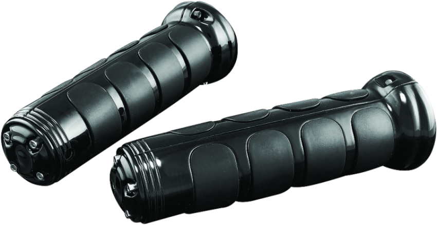 Kuryakyn 6383 ISO-Grips With OEM Heated Grip 06-20 Honda GL1800 Black