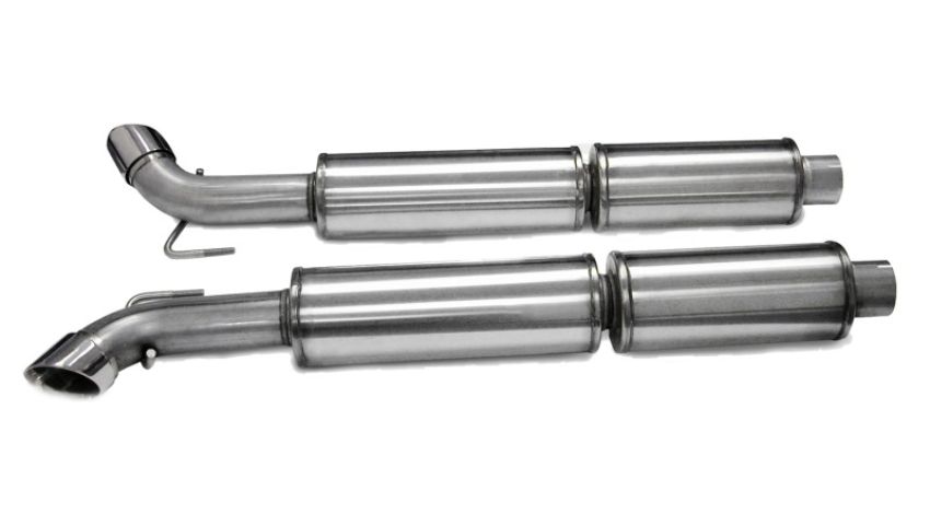 CORSA Performance 14174 Corsa 2003-06 Dodge Viper 8.3L Polished Sport Cat-Back Exhaust (3in Inlet for Use w/ Hi-Flow Conv.)