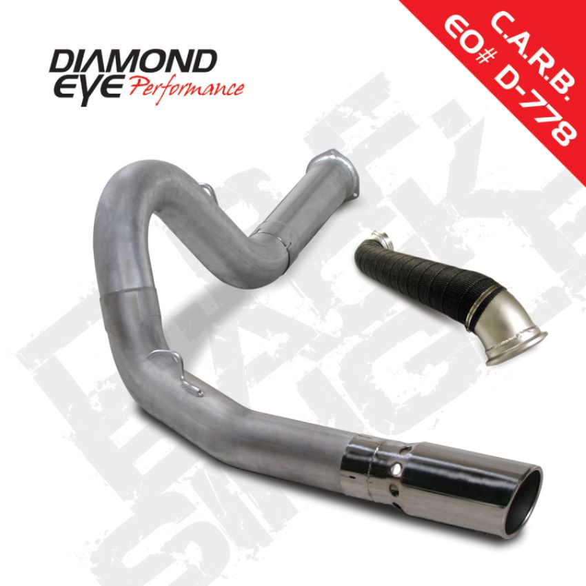 Diamond Eye Performance K5131A Diamond Eye KIT 5in DPF-BACK SGL w/ TDP AL 07.5-10 Chevy/GMC 6.6L Duramax 2500/3500