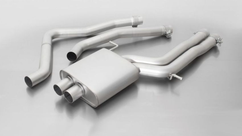 Remus 048015 0400 2013 Audi RS7 4.0L V8 Resonated Center Section