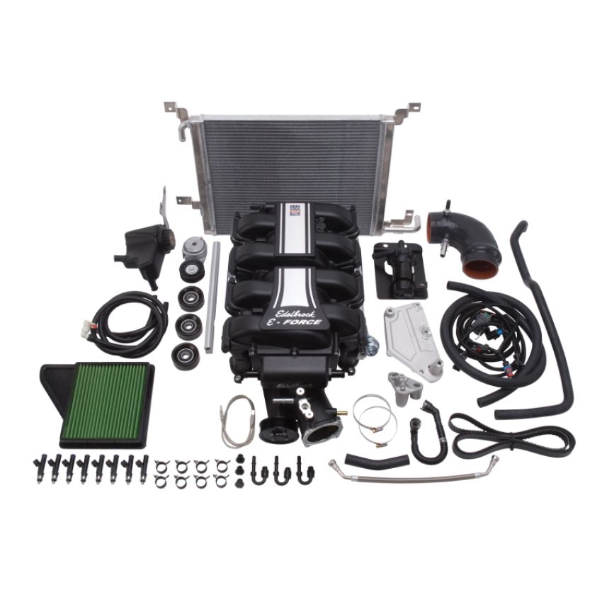Edelbrock 15880 Supercharger Stage 1 - Street Kit 2011-2014 Ford Mustang 5 0L w/ o Tuner