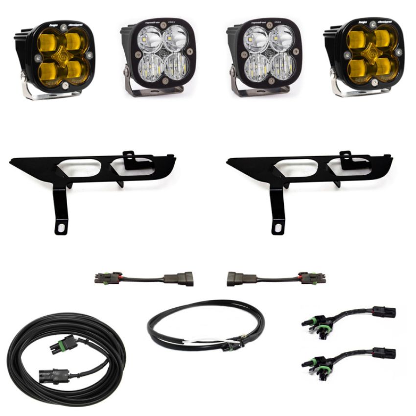 Baja Designs 447698UP Squadron SAE/Sport Fog Pocket Light Kit