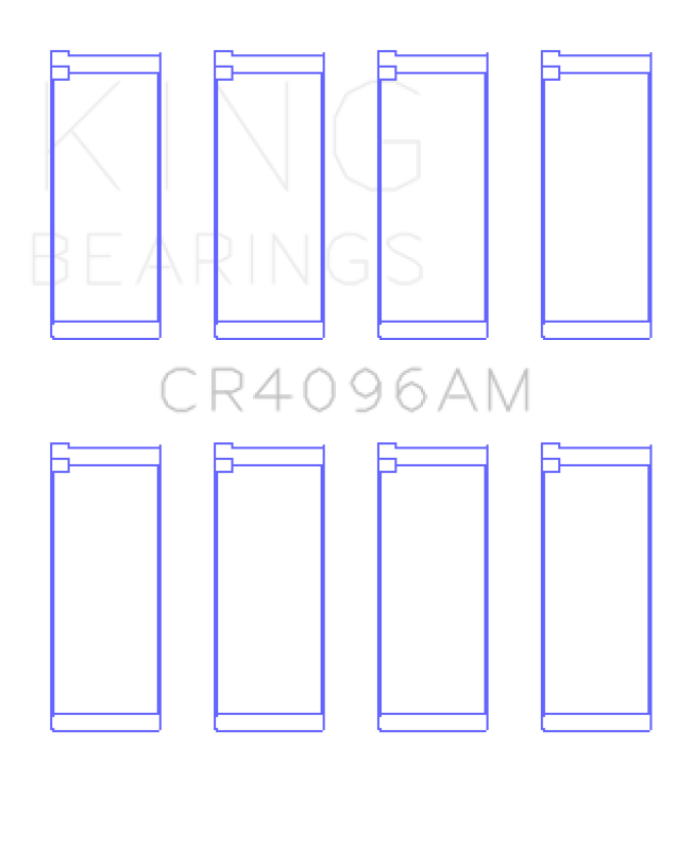 King Mazda FE/G6/F8 Rod Bearing Set