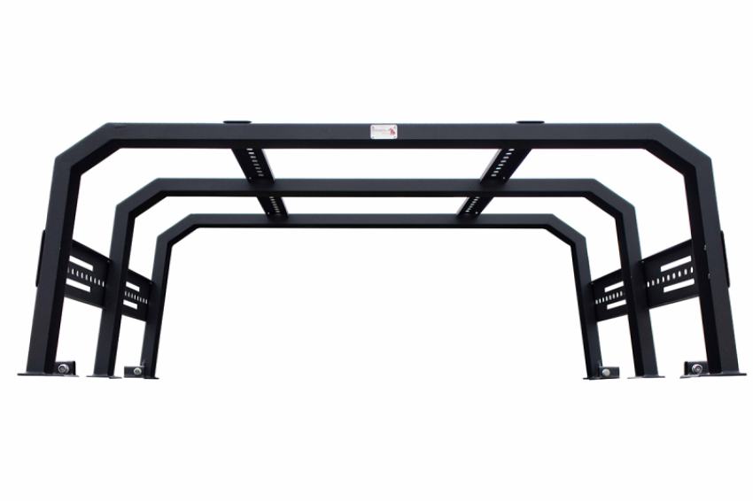 Fishbone Offroad FB21219 20+ Jeep Gladiator Bed Rack Full Tackle Rack - Black Powdercoat