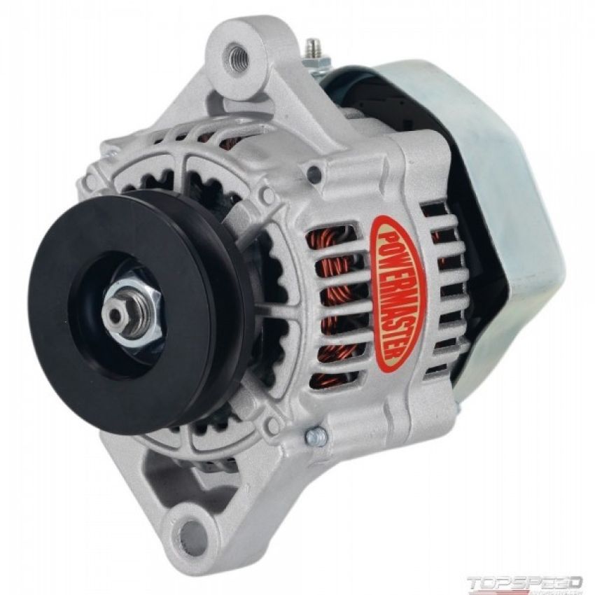 POWERMASTER PWM8173 75 amp Race Alternator Denso Style 100mm 12V
