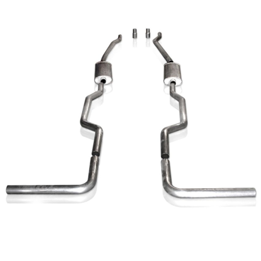 Stainless Works CT67725CS Chevy/GMC Truck 1967-87 Exhaust 2.5in Chambered System