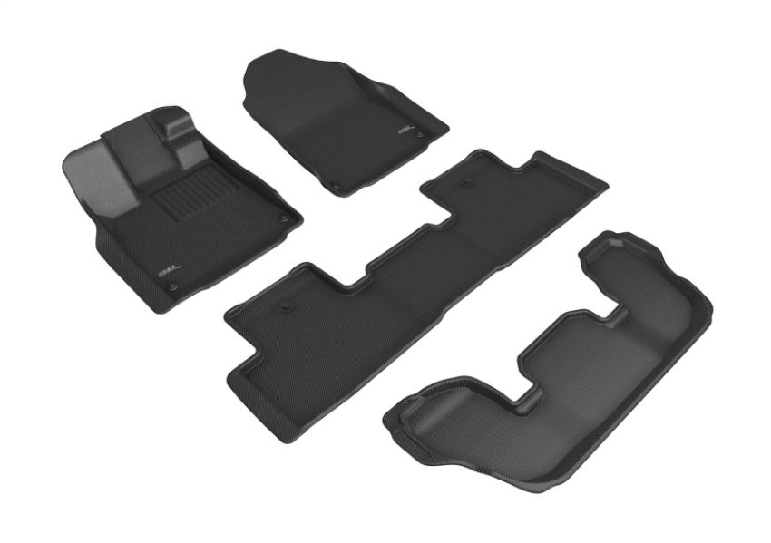 3D MAXpider L1AC01601509 22-24 Acura MDX Kagu Black R1 R2 R3
