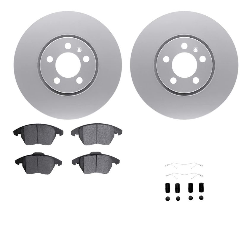 Dynamic Friction 4612-74012 Rotor Kit