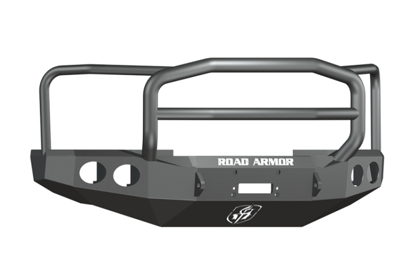 Road Armor 60805B 08-10 Ford F-250 Stealth Front Winch Bumper w/Lonestar Guard - Tex Blk