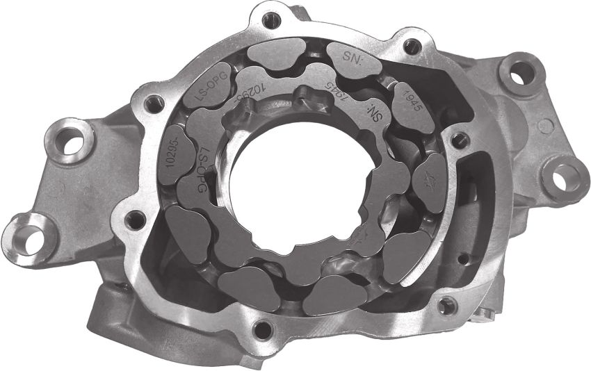 Boundary Chevrolet LS1 Engine 4.8L/5.3L/5.7L/6.0L Billet Gear Std Flow Vane Ported Oil Pump Assembly