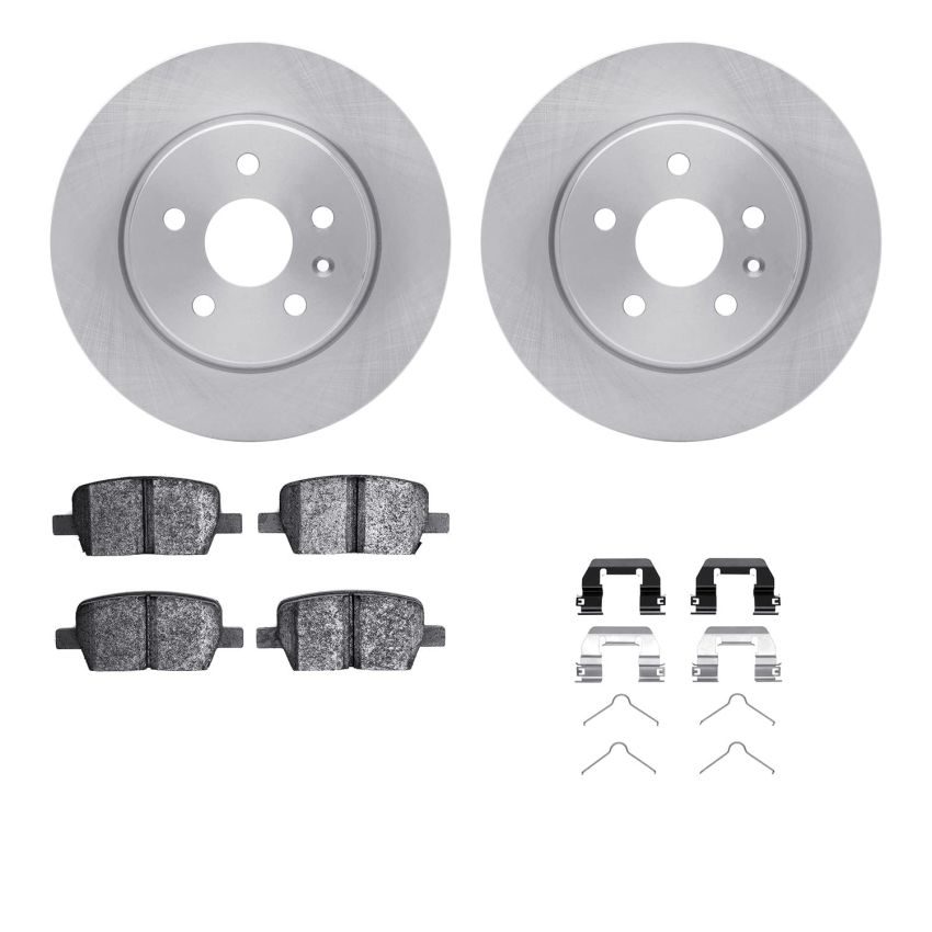 Dynamic Friction 6612-65077 Rotor Kit