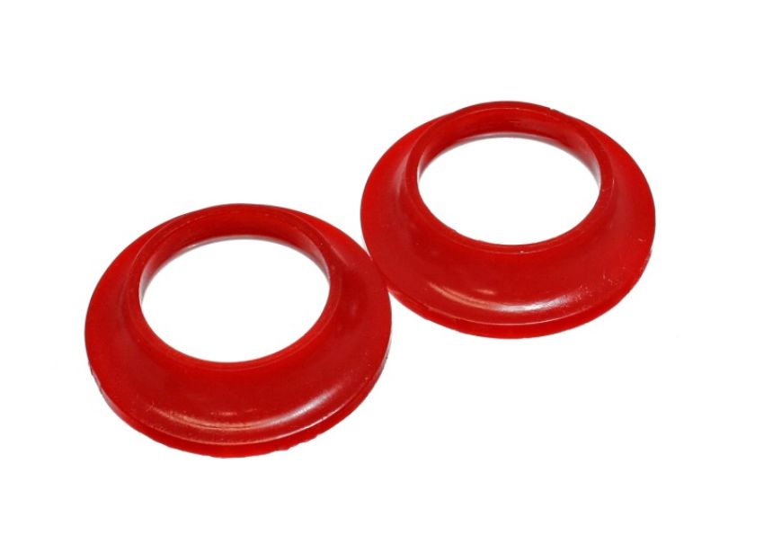 Energy Suspension 3.6110R 91-96 Chevrolet Full Size Red Rear Upper Coil Spring Isolators