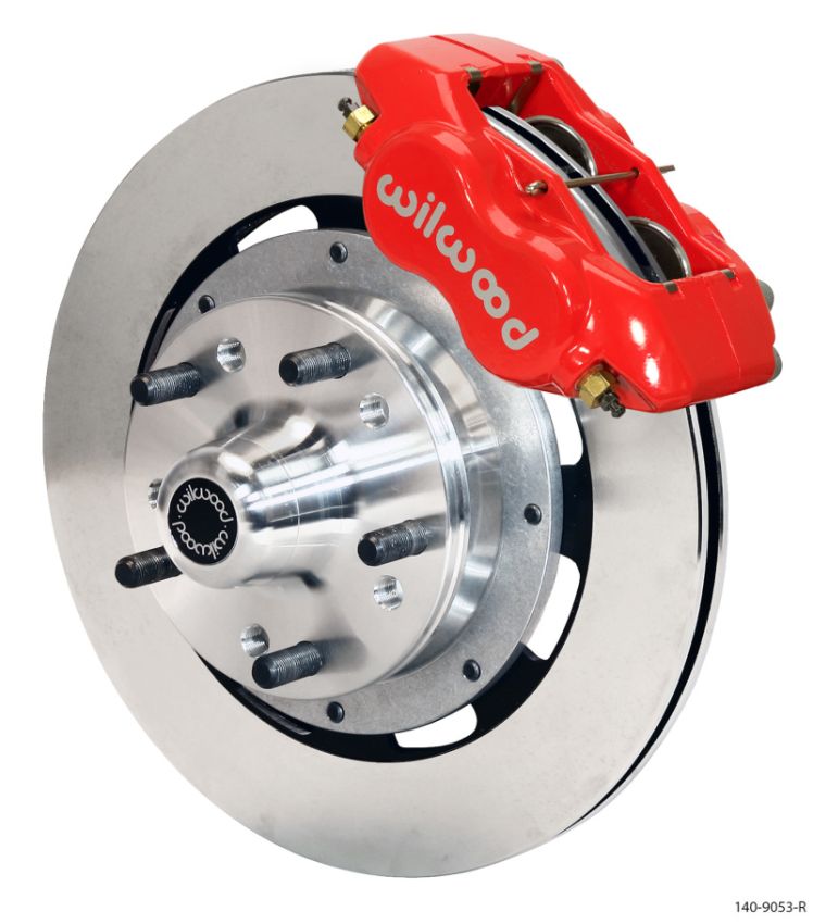 Wilwood 140-9053-R Forged Dynalite Front Kit 12.19in Red 79-81 Camaro