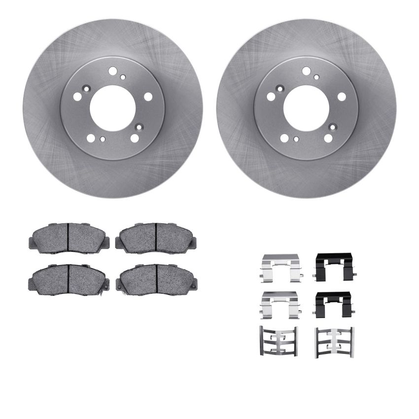 Dynamic Friction 6512-58052 Rotor Kit