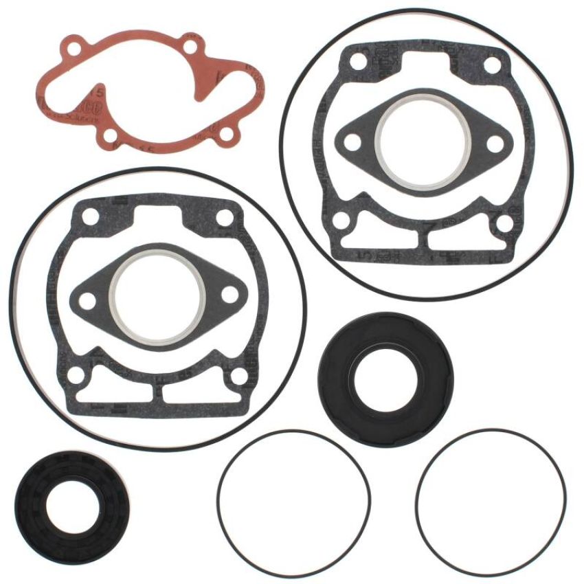 Vertex Pistons 711170 Vertex Gaskets 83-84 Ski-Doo Blizzard 9700 Complete Gasket Kit w/ Oil Seals
