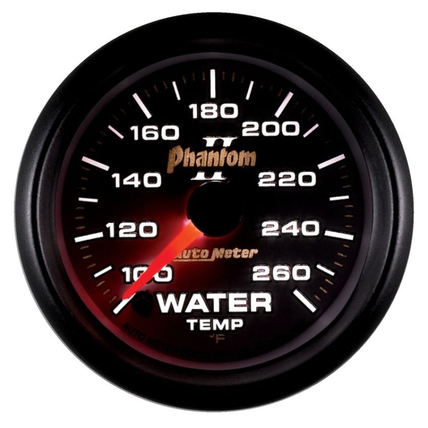 AutoMeter 7555 GAUGE, WATER TEMP, 2 1/16