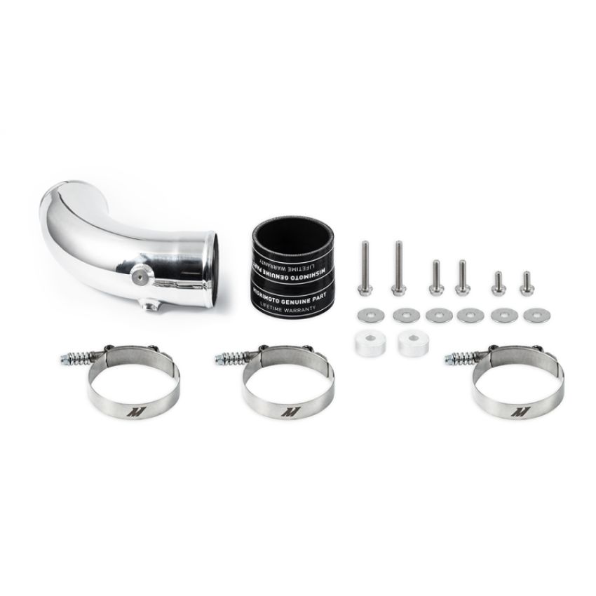 Mishimoto MMINT-DMAX-17SL 17-19 GM 6.6L L5P Duramax Intercooler - Silver