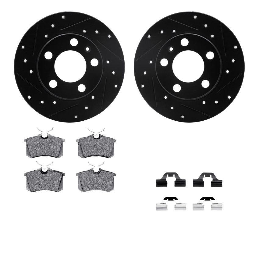 Dynamic Friction 8512-74032 Rotor Kit