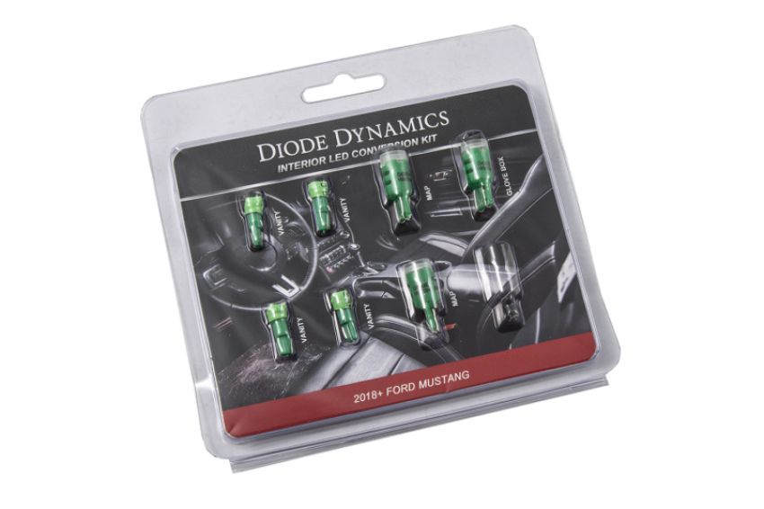 Diode Dynamics DD0361 Mustang Interior LED Light Kit 18-19 Mustang Stage 1 - Green