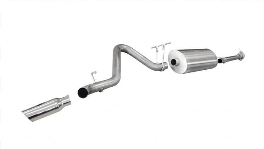 CORSA Performance 24794 Corsa 11 -12 Chevrolet Silverado Crew Cab/Std. Bed 2500 6.0L V8 Polished Sport Cat-Back Ex