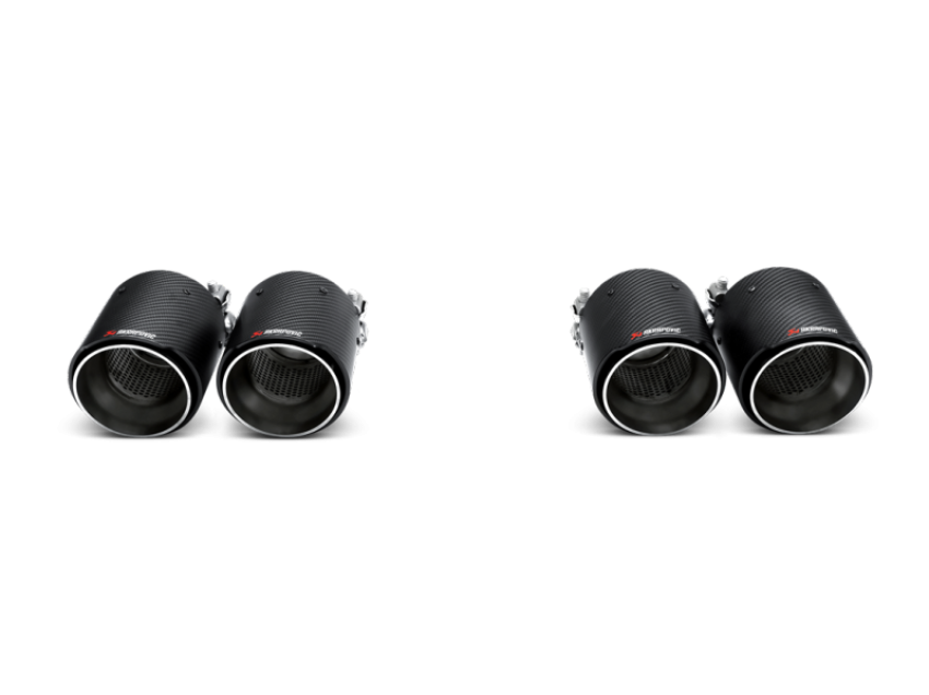 Akrapovic TP-CT/26 Tail pipe set (Carbon)
