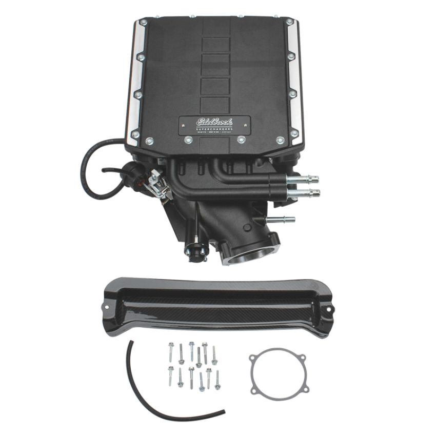 Edelbrock 157340 Supercharger Stage III Chevy 15-19 C7 Corvette Z06 6.2L LT4 Direct Injection V8 Engines