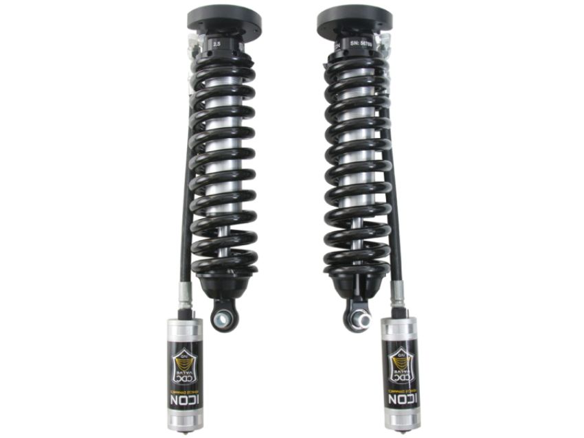 ICON 81521C 2016+ Nissan Titan XD 2.5 Series Shocks RR CDCV Coilover Kit