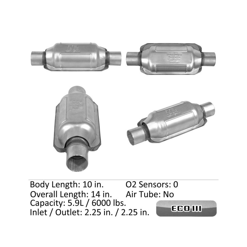 Eastern Catalytic 92155 Federal / EPA Catalytic Converter - Universal