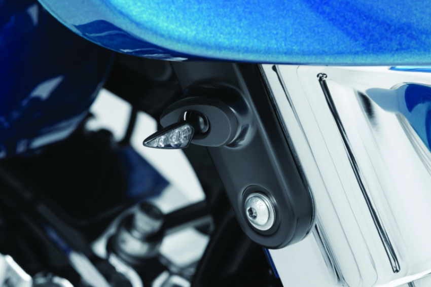 Kuryakyn 2845 Front Turn Signal Mounts Black