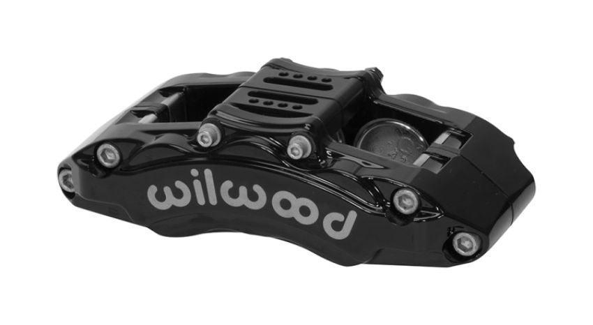 Wilwood 120-14851-BK Caliper - AT6 Lug Mount Black 1.75in/1.38in/1.38in Piston .75in Rotor - Left Side
