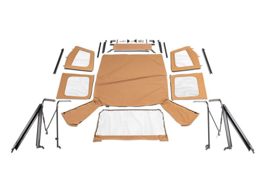 Rampage 68117 1976-1983 Jeep CJ5 Complete Top - Spice Denim
