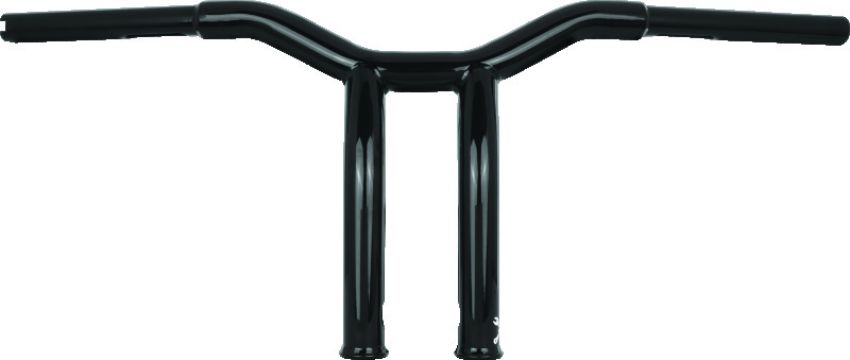 Burly Brand B12-6051B Dominator Raked Bar 10in - Gloss Black