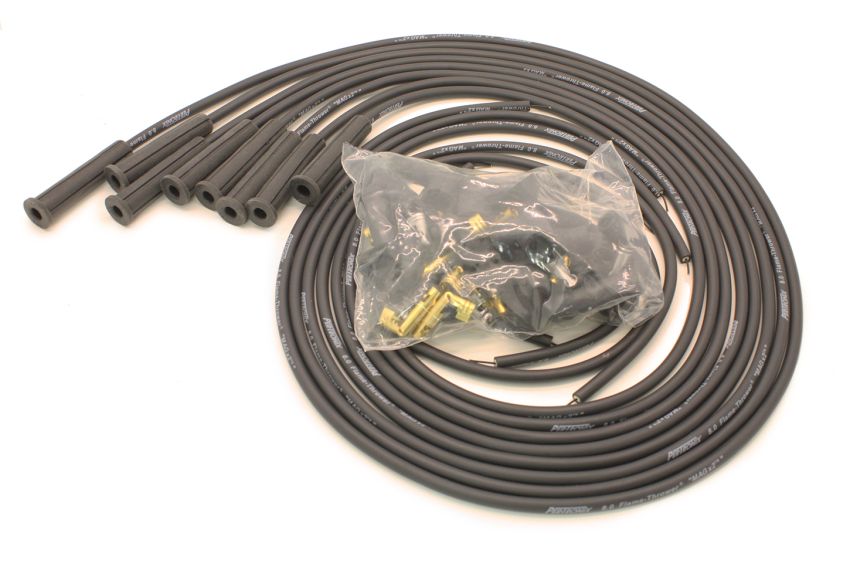 PERTRONIX IGNITION PRT808280 8MM Universal Wire Set - Black
