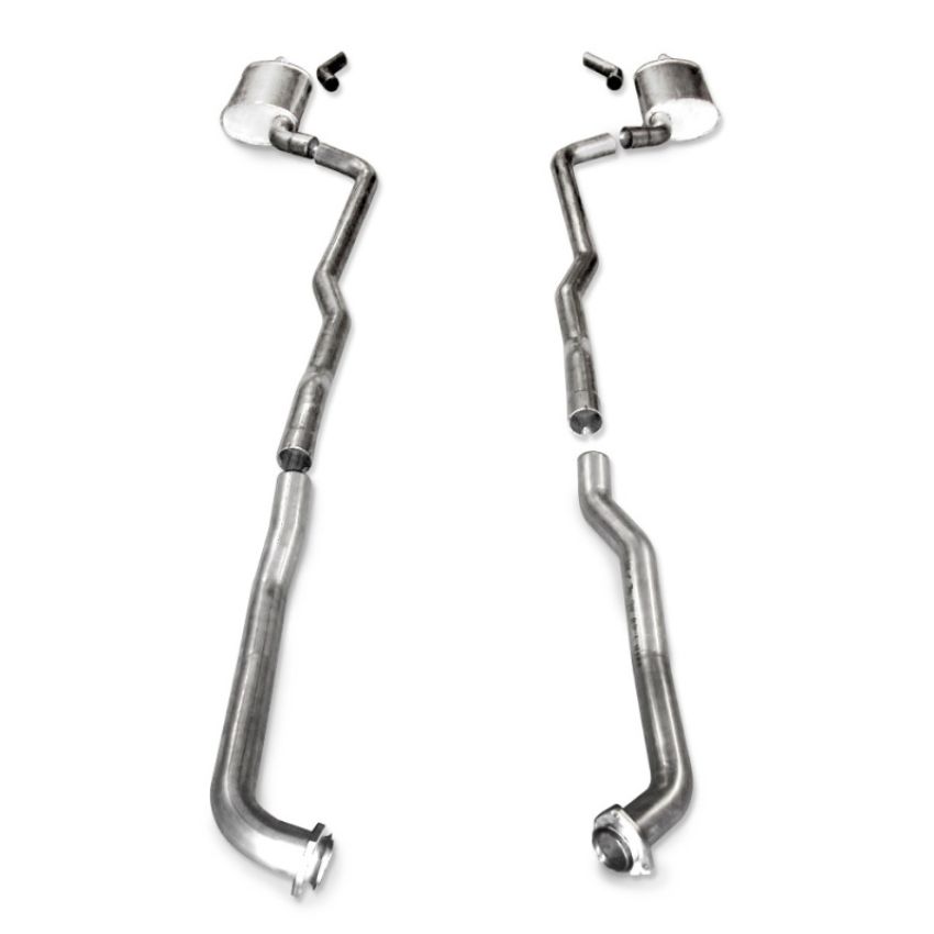 Stainless Works V6813100S 1968-72 Corvette Exhaust SB 2-1/2in Factory Connect