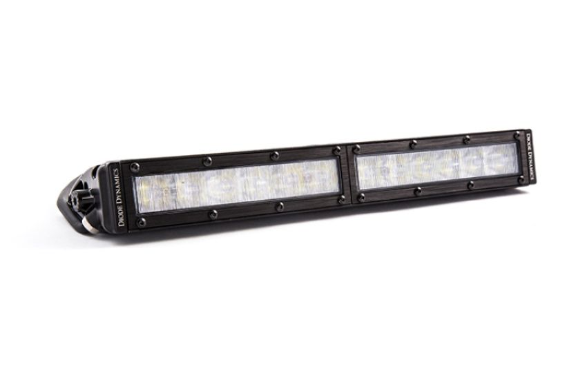 Diode Dynamics DD5023S 12 In LED Light Bar Single Row Straight Clear Wide Each Stage Series