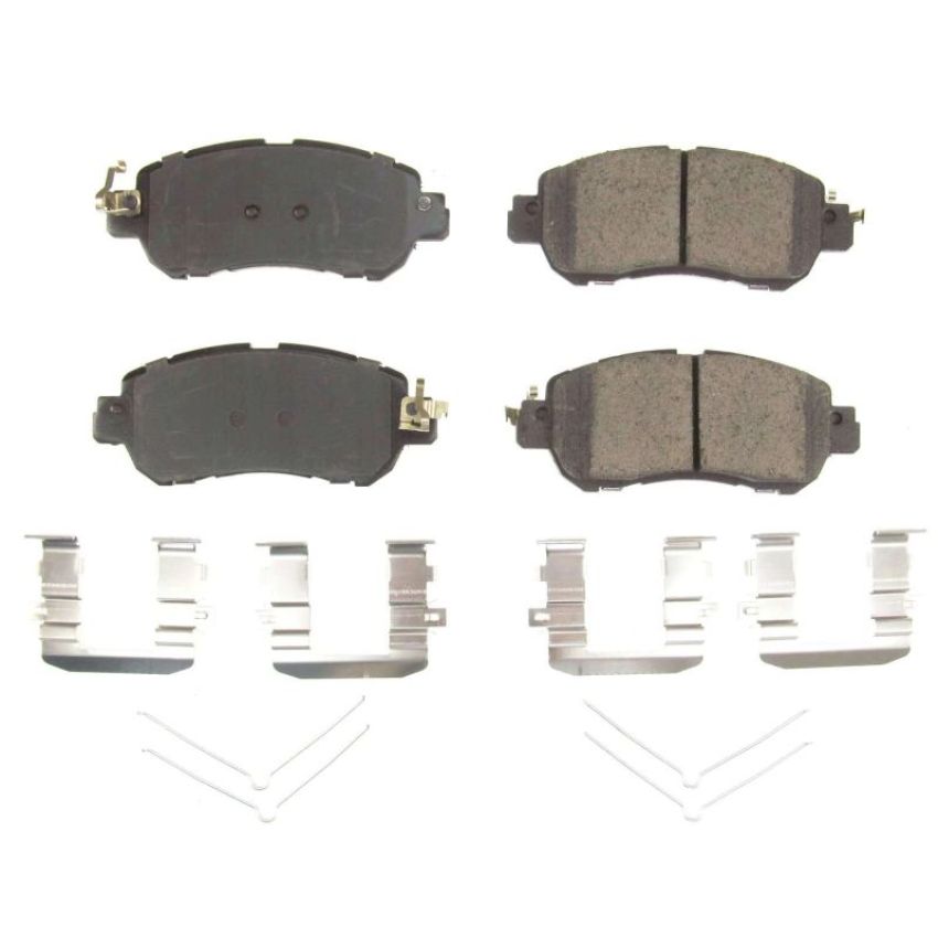 PowerStop 17-2038 PowerStop - Z17 Low-Dust Ceramic Brake Pads with Hardware
