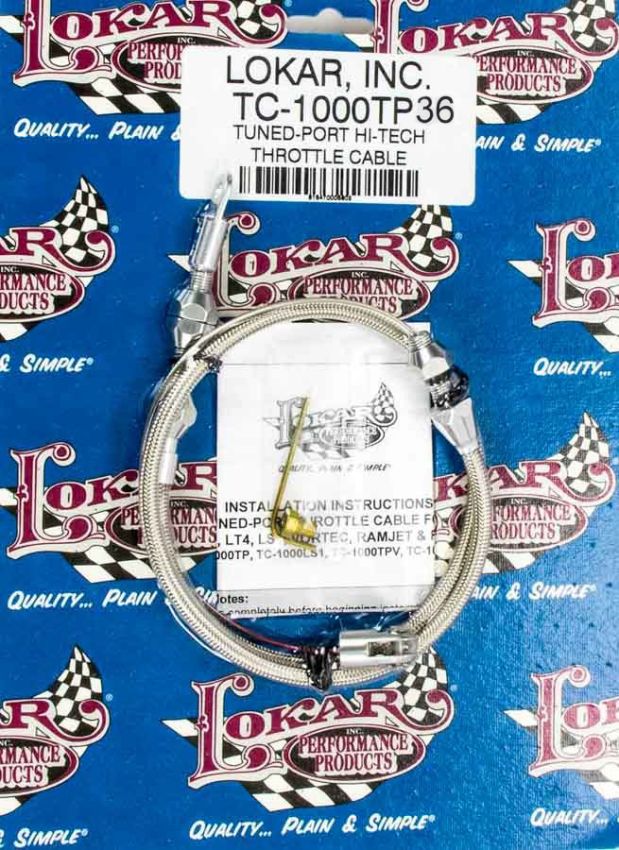 LOKAR LOKTC-1000TP36 36in. TPI Hi-Tech Throttle Cable