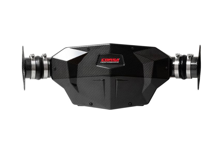 Corsa Performance 44003D Corsa Performance C8 Corvette Carbon Fiber Air Intake with DryTech 3D No Oil Fil
