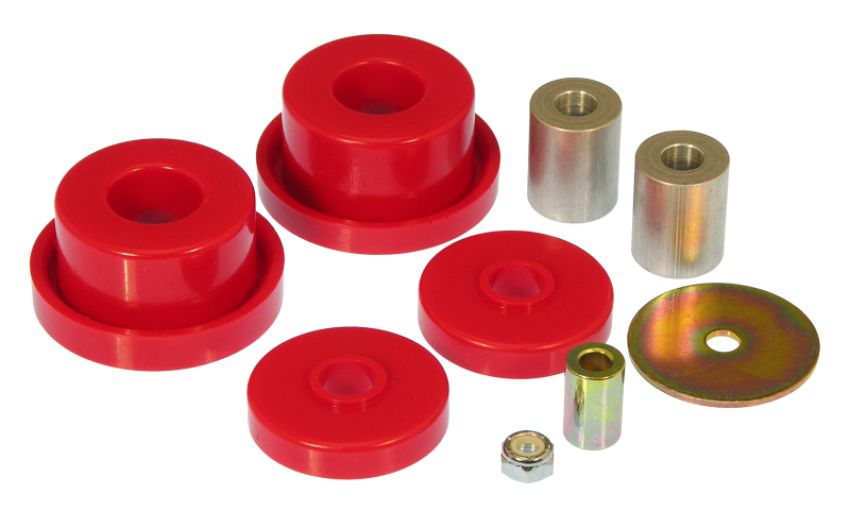 Prothane 4-1607 Dodge LX Front Diff Carrier/Support Bushings - Red