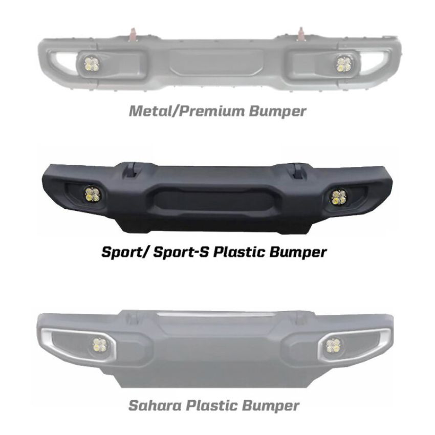 Baja Designs 447067 Squadron-R Pro Fog Pocket Light Kit