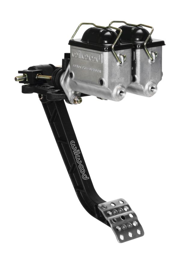 Wilwood 340-12509 Adjustable Brake Pedal - Dual MC - Rev. Swing Mount - 6.25:1